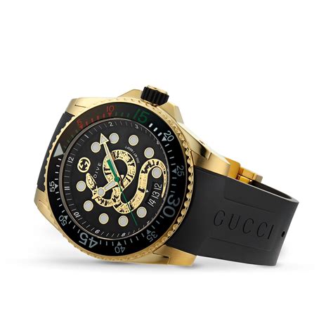 allintitle:gucci dive men's watch|men's Gucci watch diamond bezel.